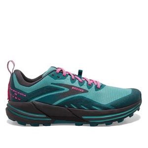 Brooks Trail Running Shoe Cascadia 16 Blue  Women's 7.5M 1203631B433 NIB